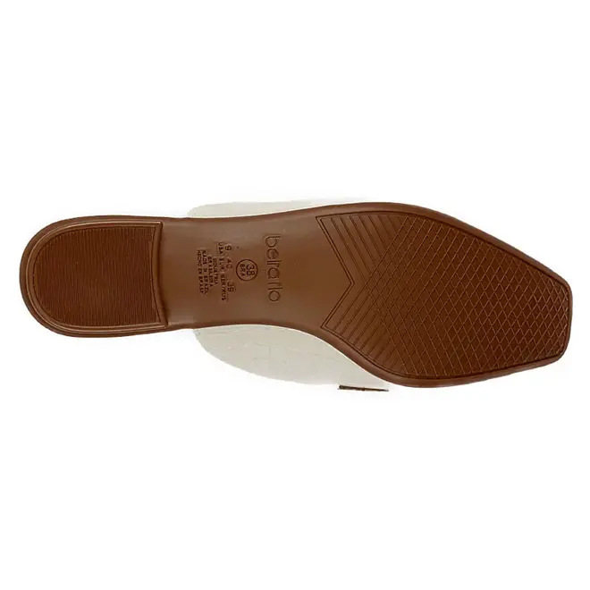 Tamanco Beira Rio Mule Branco Feminino