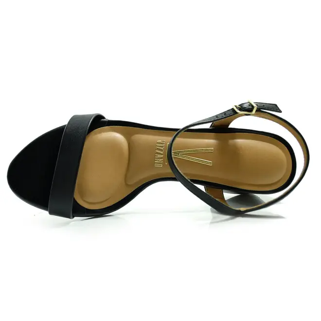 Sandália de Salto Bloco Feminina Vizzano Preto 6291.900.8389