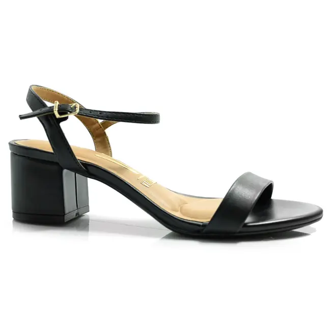 Sandália de Salto Bloco Feminina Vizzano Preto 6291.900.8389