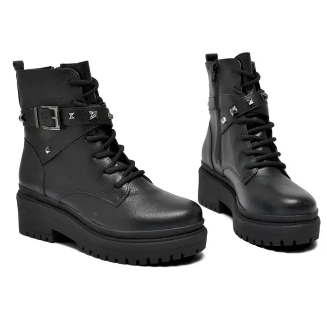Coturno Feminino Via Marte Preto 005-008-01