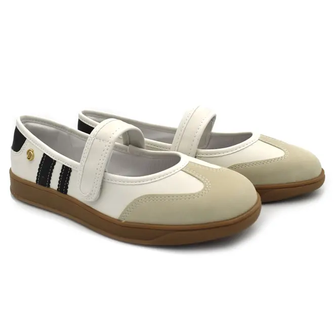 Tênis Casual Feminino Dakota Branco D0842