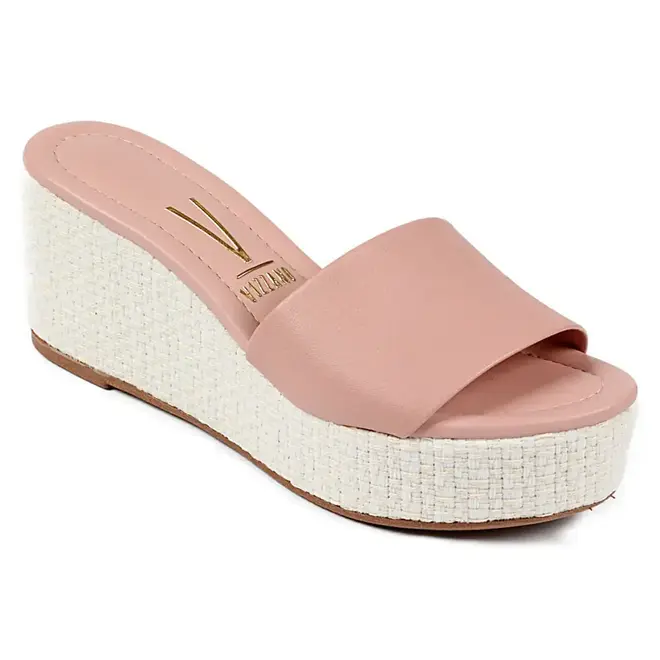 Tamanco Plataforma Vizzano Rosa Feminino