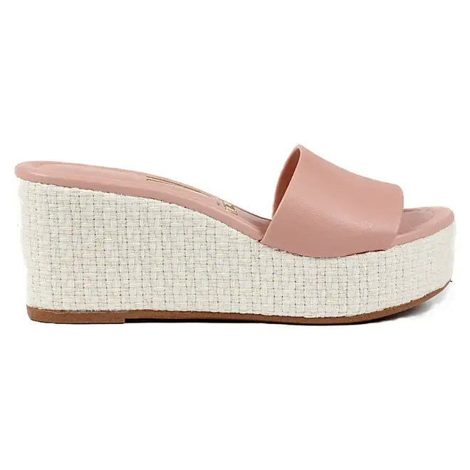 Tamanco Plataforma Vizzano Rosa Feminino