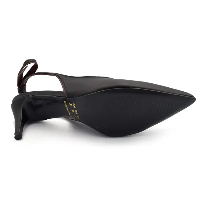 Scarpin de Couro Feminino Suzzara Preto 7140569
