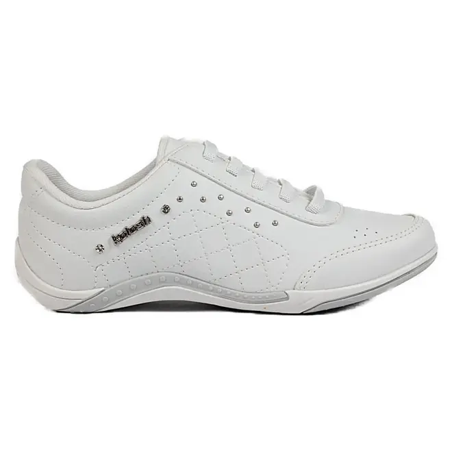 Tenis Kolosh Casual Dia A Dia Branco Feminino
