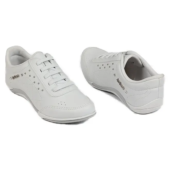 Tenis Kolosh Casual Dia A Dia Branco Feminino