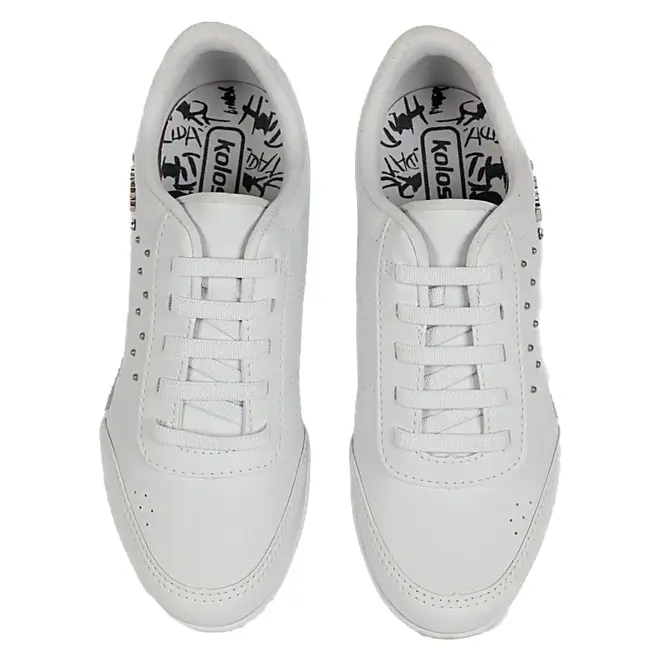 Tenis Kolosh Casual Dia A Dia Branco Feminino