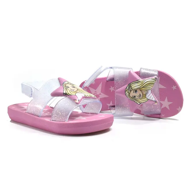 Papete Infantil Grendene Barbie Popstar Bag Rosa 23270
