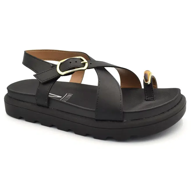 Papete Feminina Vizzano Preto 6510.131.7286