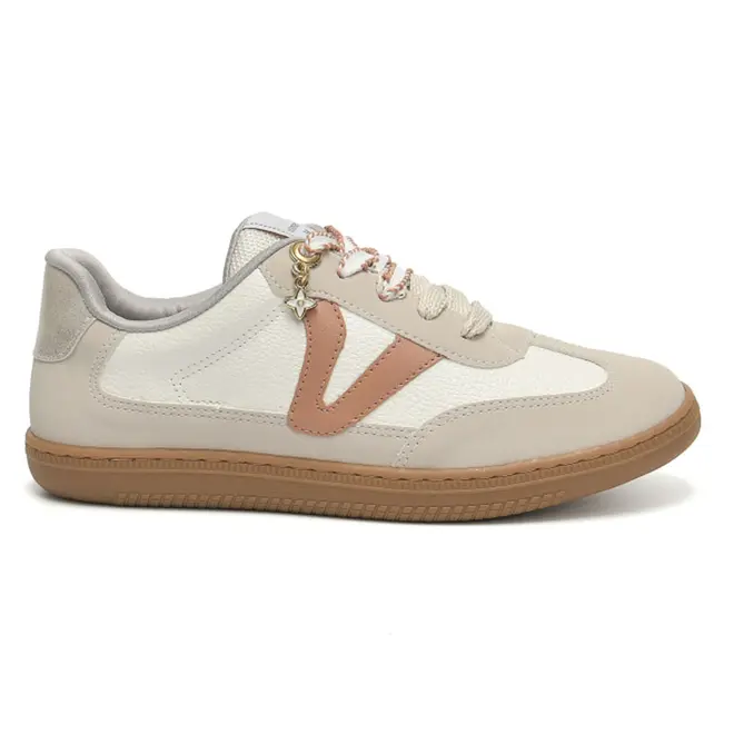 Tênis Casual Feminino Via Marte Creme 129-013-06