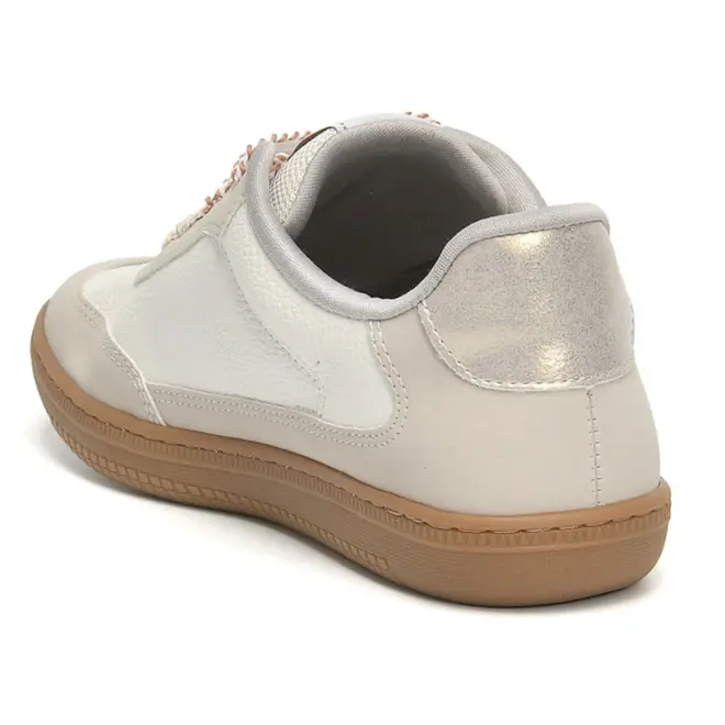 Tênis Casual Feminino Via Marte Creme 129-013-06