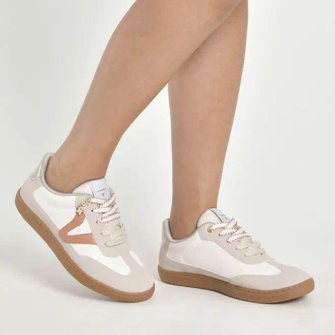 Tênis Casual Feminino Via Marte Creme 129-013-06