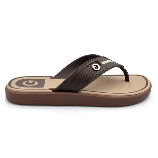 Chinelo Masculino Cartago Belgrado Marrom 12612