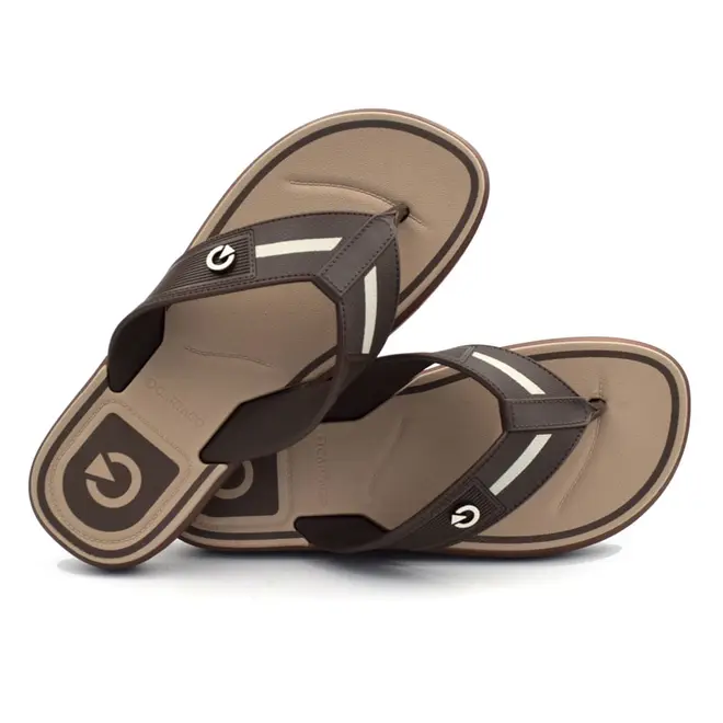 Chinelo Masculino Cartago Belgrado Marrom 12612