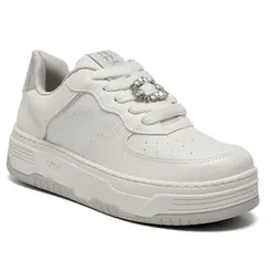 Tênis Casual Feminino Via Marte Branco 225-008-02