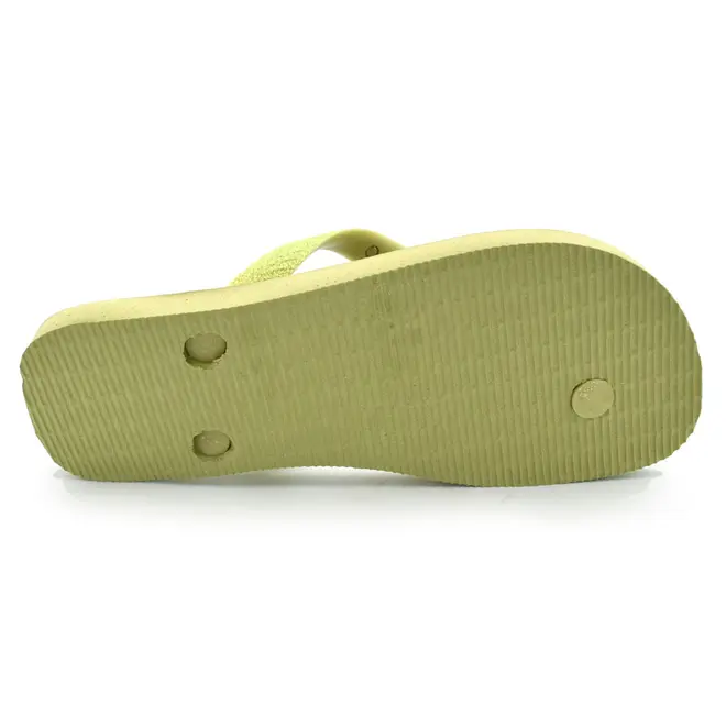 Chinelo Feminino Havaianas Top Glitter Verde 4150556