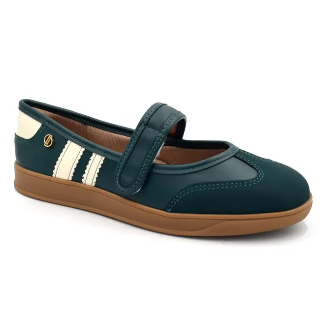 Tênis Casual Feminino Dakota Verde D0842