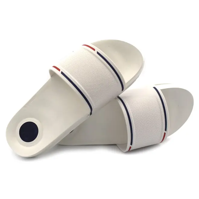Chinelo Slide Masculino Rider Trace Branco 12681