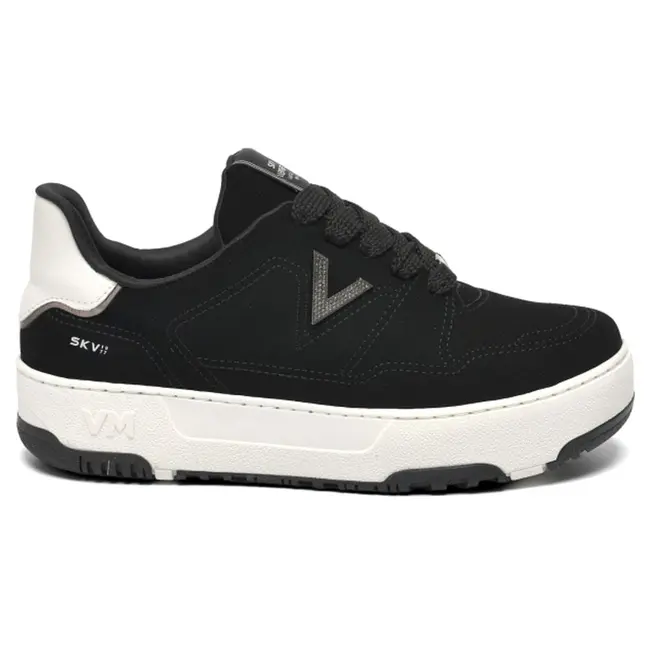 Tênis Casual Feminino Via Marte Preto 287-008-01