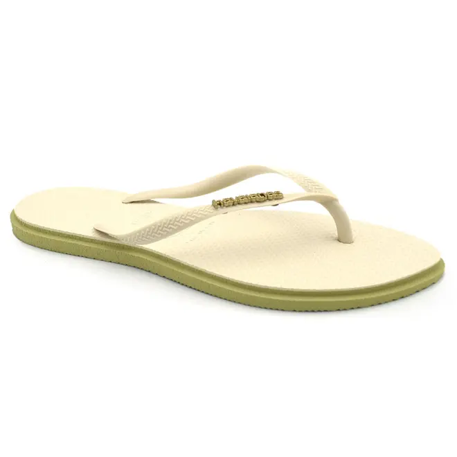 Chinelo Havaianas Feminino Slim Point Verde 4149584