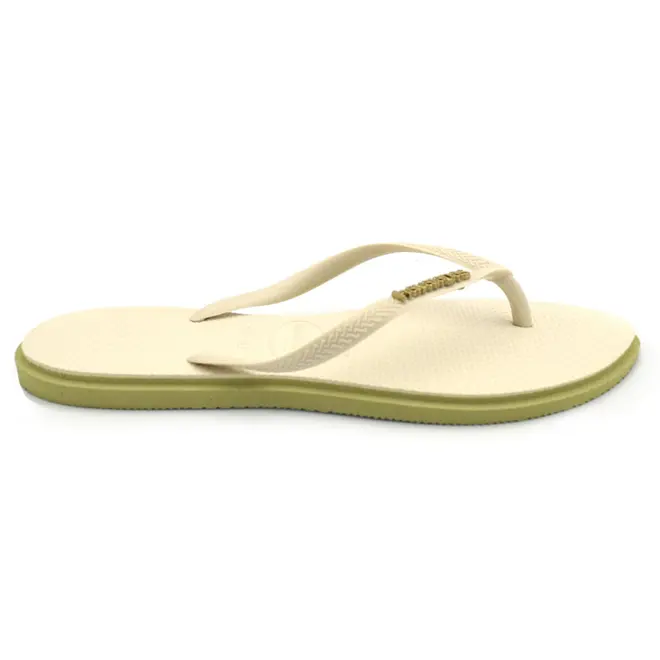 Chinelo Havaianas Feminino Slim Point Verde 4149584