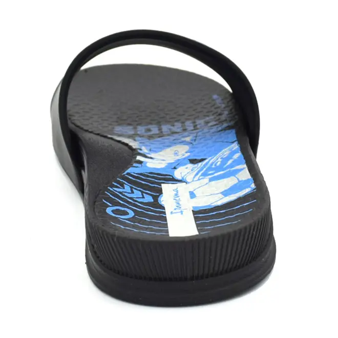 Chinelo Slide de Menino Ipanema Sonic Player no 25 ao 34 Preto 27534