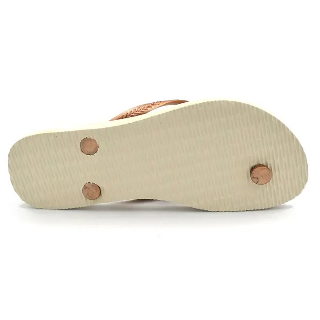 Chinelo Feminino Havaianas Slim Classy Essence Bege 4150465