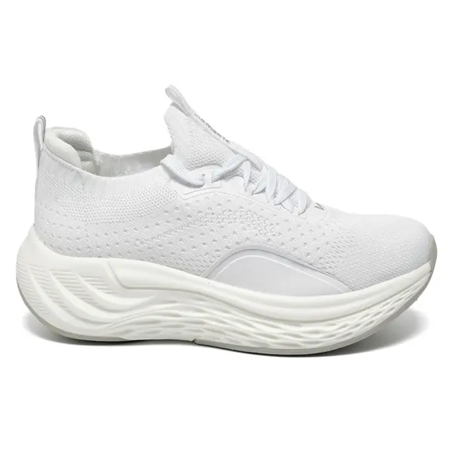 Tênis Casual Feminino Via Marte Branco 341-001-01