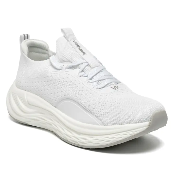 Tênis Casual Feminino Via Marte Branco 341-001-01