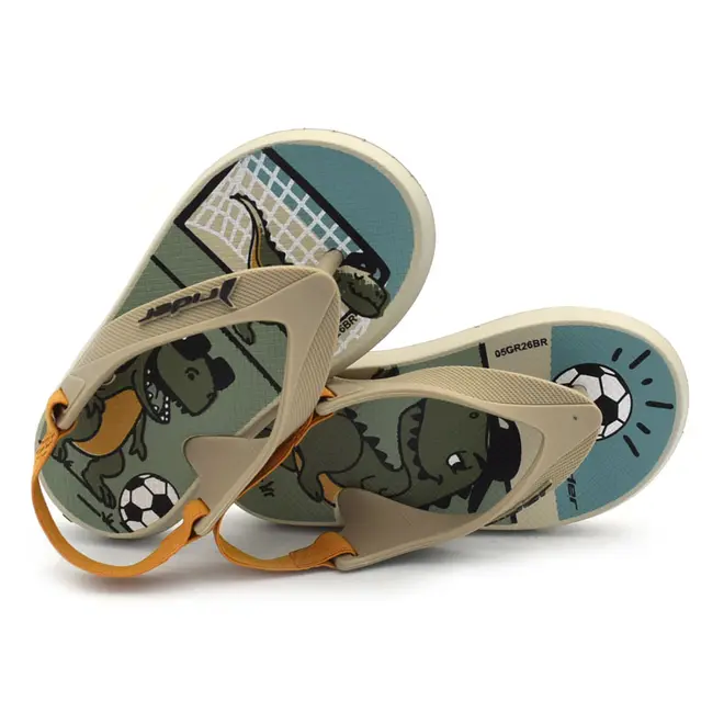 Chinelo de Menino Rider R1 III do 17 ao 25 Bege 12295