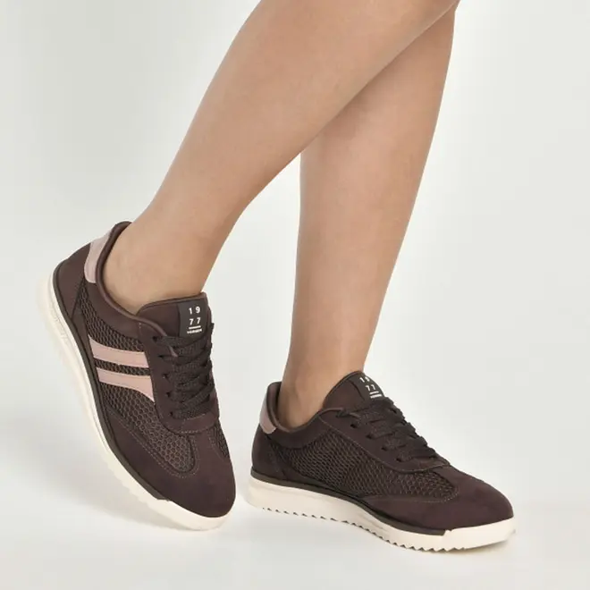 Tênis Casual Feminino Via Marte Caramelo 226-011-15