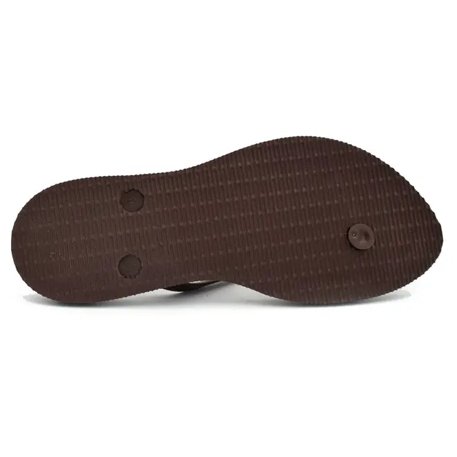 Chinelo Feminino Havaianas Slim Point Trendy Marrom 4150724