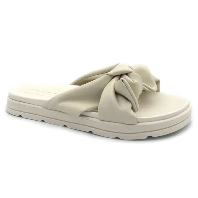 Papete Feminina Moleca Off White 5490.132.29292