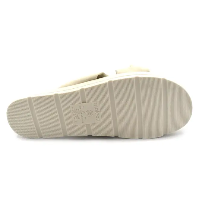 Papete Feminina Moleca Off White 5490.132.29292