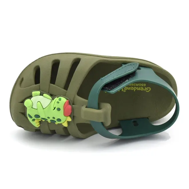 Babuche Infantil Grendene Lumy Verde 23488