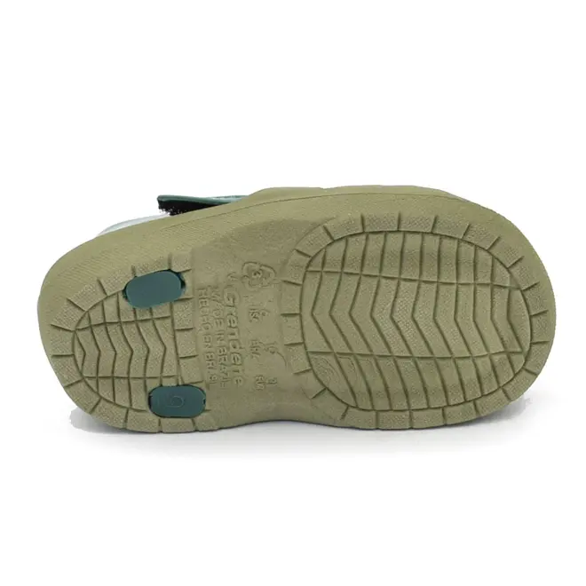 Babuche Infantil Grendene Lumy Verde 23488