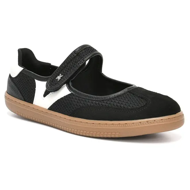 Tênis Sapatilha Feminino Via Marte Preto 129-019-06