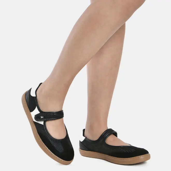 Tênis Sapatilha Feminino Via Marte Preto 129-019-06