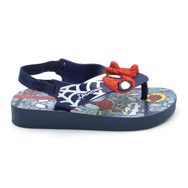 Chinelo Infantil de Menino Ipanema Spidey Baby Azul 27513