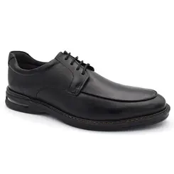 Sapato Social de Couro Democrata Air Magnun Preto 593101