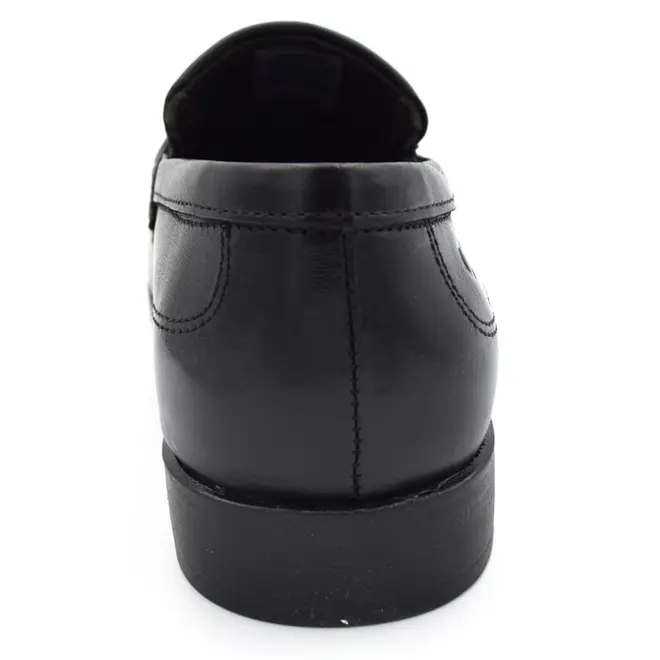 Sapato Social de Couro Masculino Democrata Unique Preto 646102