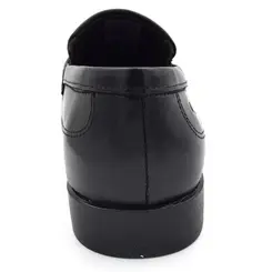 Sapato Social de Couro Masculino Democrata Unique Preto 646102