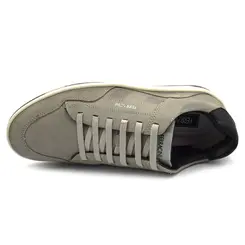Sapatênis de Couro Masculino Ferracini Vox Cinza 8064