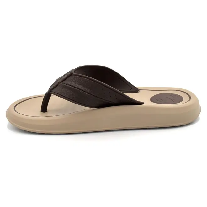 Chinelo Masculino Cartago Ravena  Bege 12706
