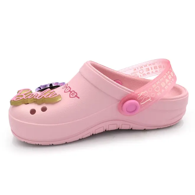 Babuche de Menina Barbie Pop Pins com Mochila do 23 ao 31 Rosa 23340