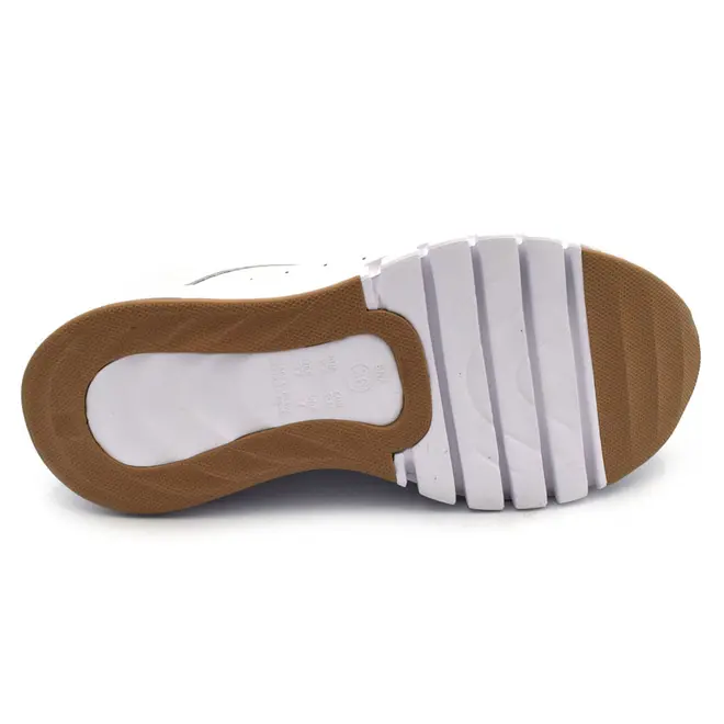 Tênis de Couro Feminino Ramarim Total Comfort Branco 2677101