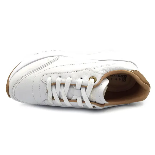 Tênis de Couro Feminino Ramarim Total Comfort Branco 2677101