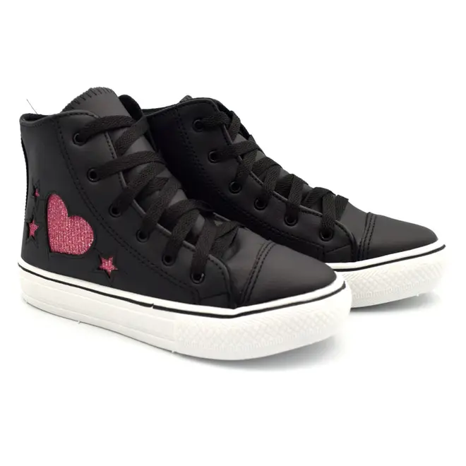 Tênis de Menina Ykes Preto 3140