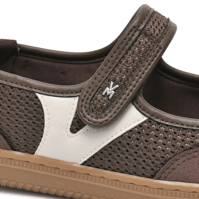 Tênis Sapatilha Feminino Via Marte Marrom 129-019-06