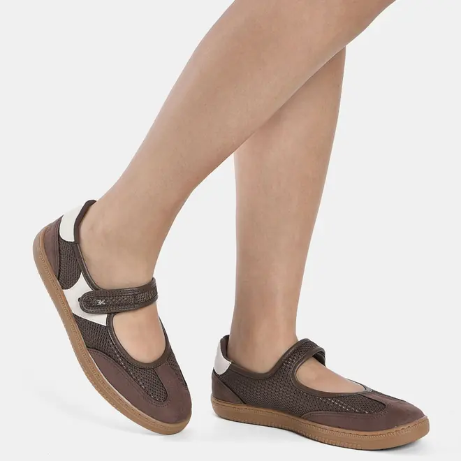 Tênis Sapatilha Feminino Via Marte Marrom 129-019-06